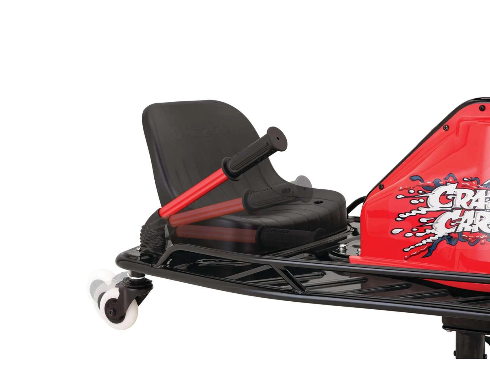 Foto 3 pulgar | Foto 2 | Carro Eléctrico Razor Crazy Cart Black