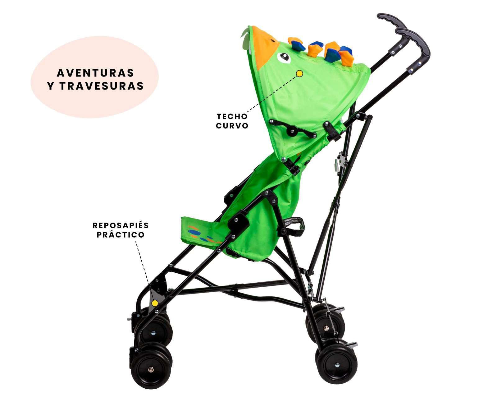 Foto 3 | Foto 3 | Carriola Safety 1st Monster Verde