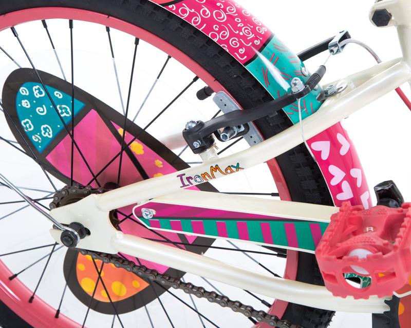 Foto 3 | Foto 3 | Bicicleta Infantil Ironmax 20" Blanca