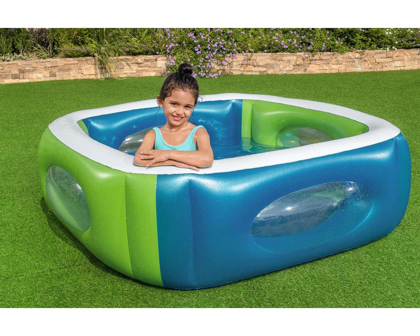 Foto 6 pulgar | Foto 5 | Alberca Infantil Cuadrada Bestway 565 L 168 x 168 x 56 cm