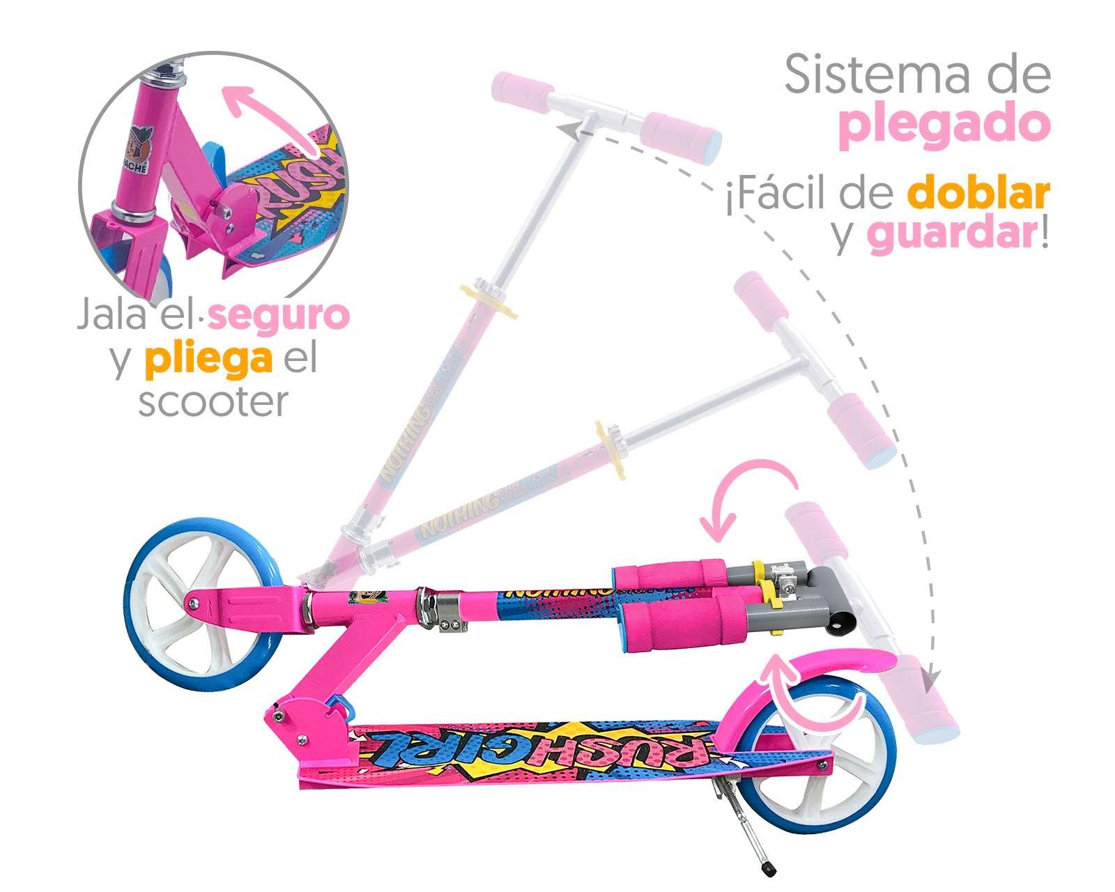Foto 5 pulgar | Foto 4 | Scooter Flying Wheels Rush Niña 2M-SFWG-WD con Soporte