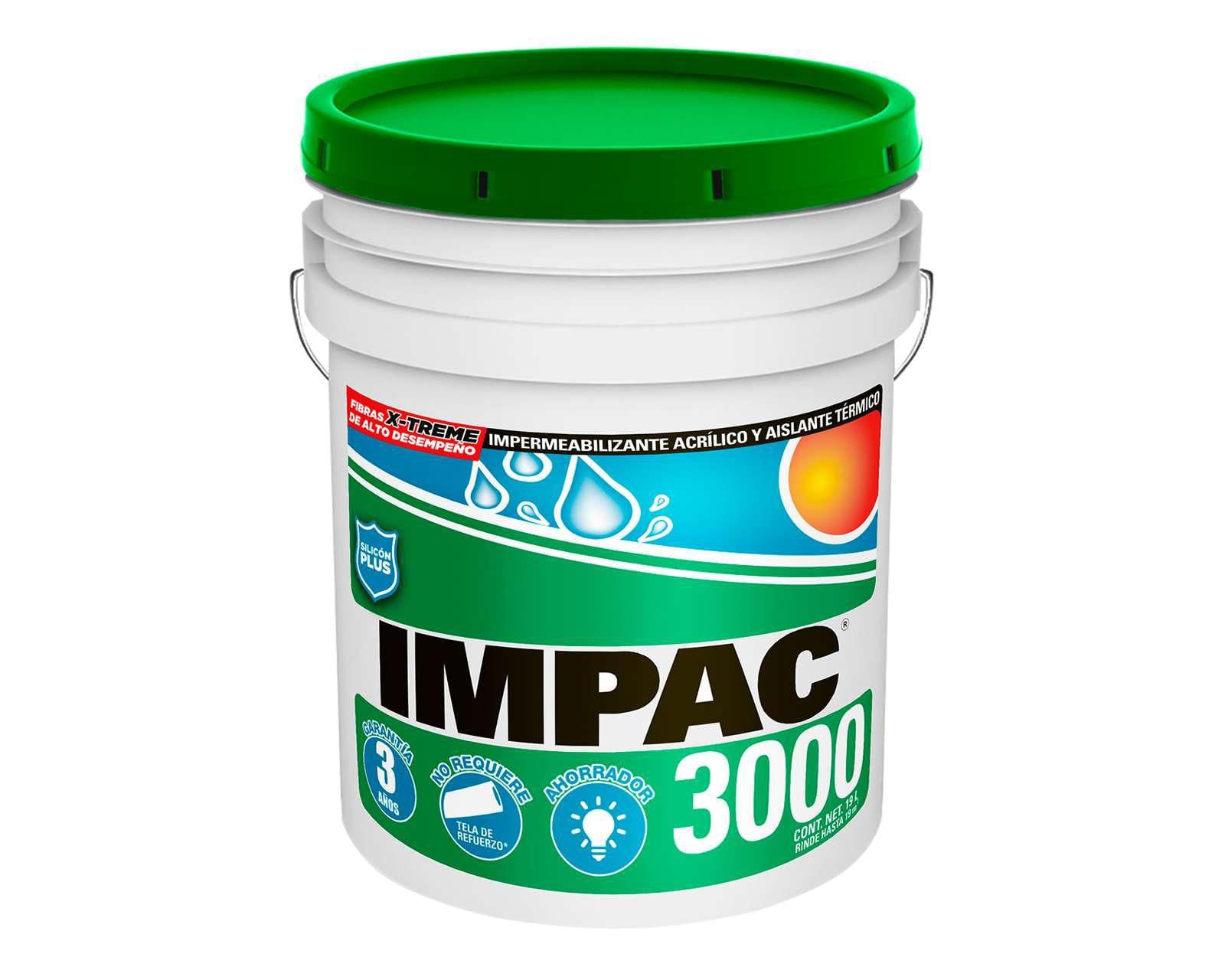 Foto 1 | Foto 1 | Impermeabilizante Acrílico Impac 3000 Blanco 19 Litros
