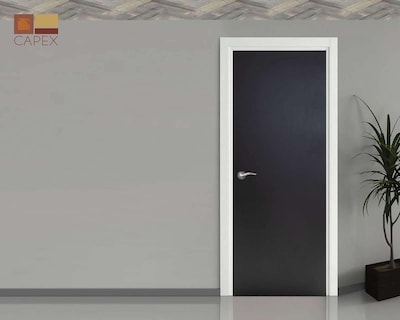 Foto 1 | Foto 1 | Puerta Capex Chocolate de Tambor para Interior de 80 x 210 cm
