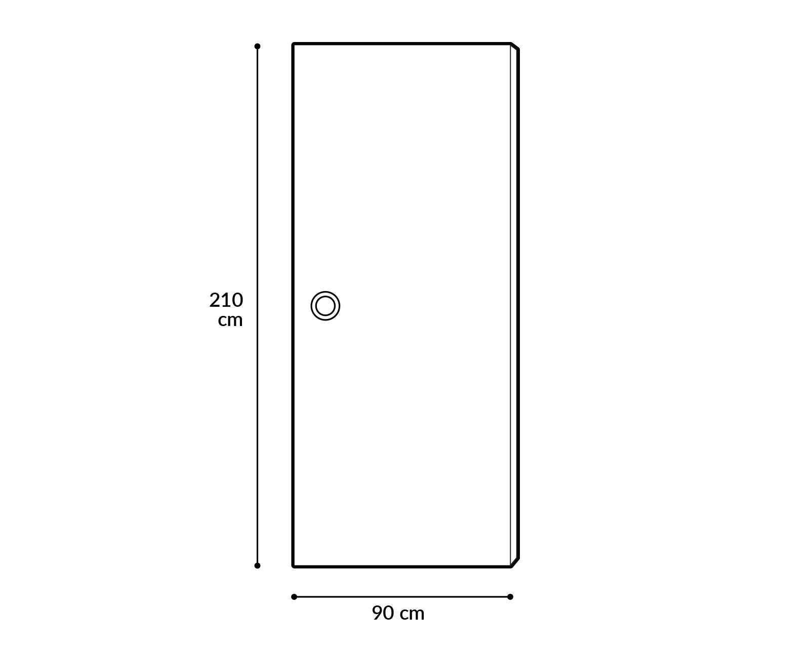 Foto 5 | Foto 5 | Puerta Capex Blanca de Acero para Exterior de 90 x 210 cm