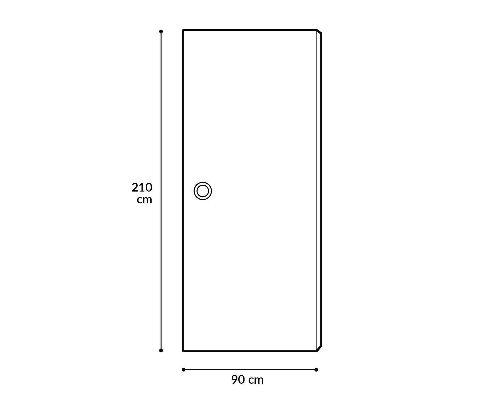 Foto 4 | Foto 4 | Puerta Capex Arena de Tambor para Interior 90 x 210 cm