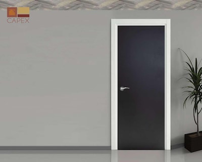 Foto 1 | Foto 1 | Puerta Capex Chocolate de Tambor para Interior 70 x 210 cm