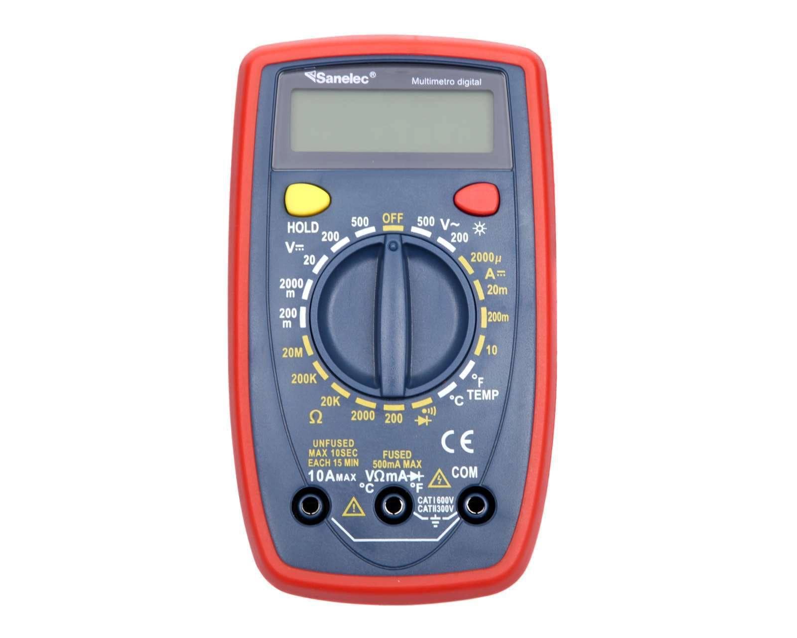 Foto 2 | Foto 2 | Multímetro Sanelec 1586 Digital DT33