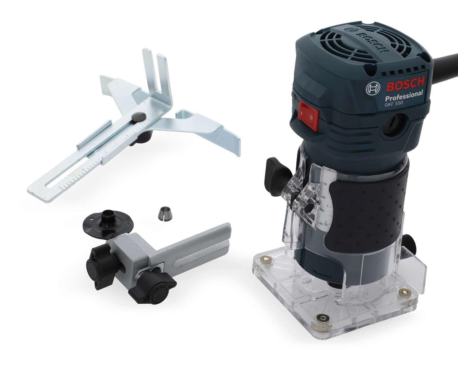 Foto 2 pulgar | Foto 1 | Router para Madera Bosch GKF 550 1300 W