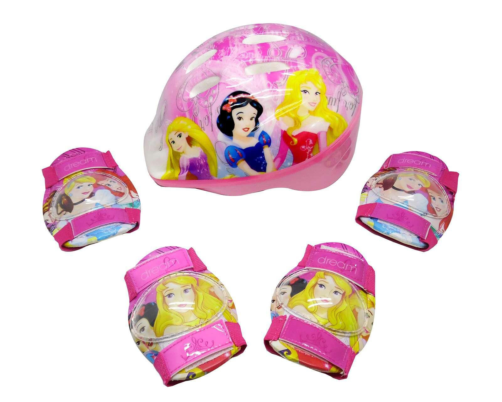 Foto 3 pulgar | Foto 2 | Set de Protección Goplas Princesas Rosa para Bicicleta