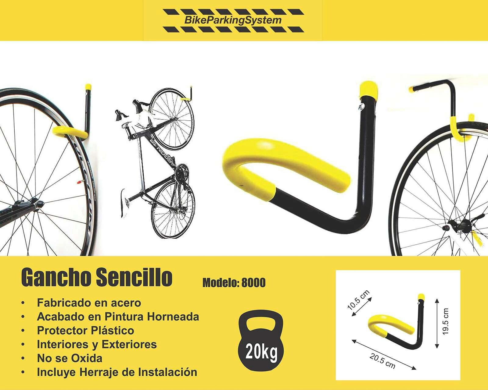 Foto 2 | Foto 2 | Gancho Sencillo para Bicicleta BKPS 8000GS