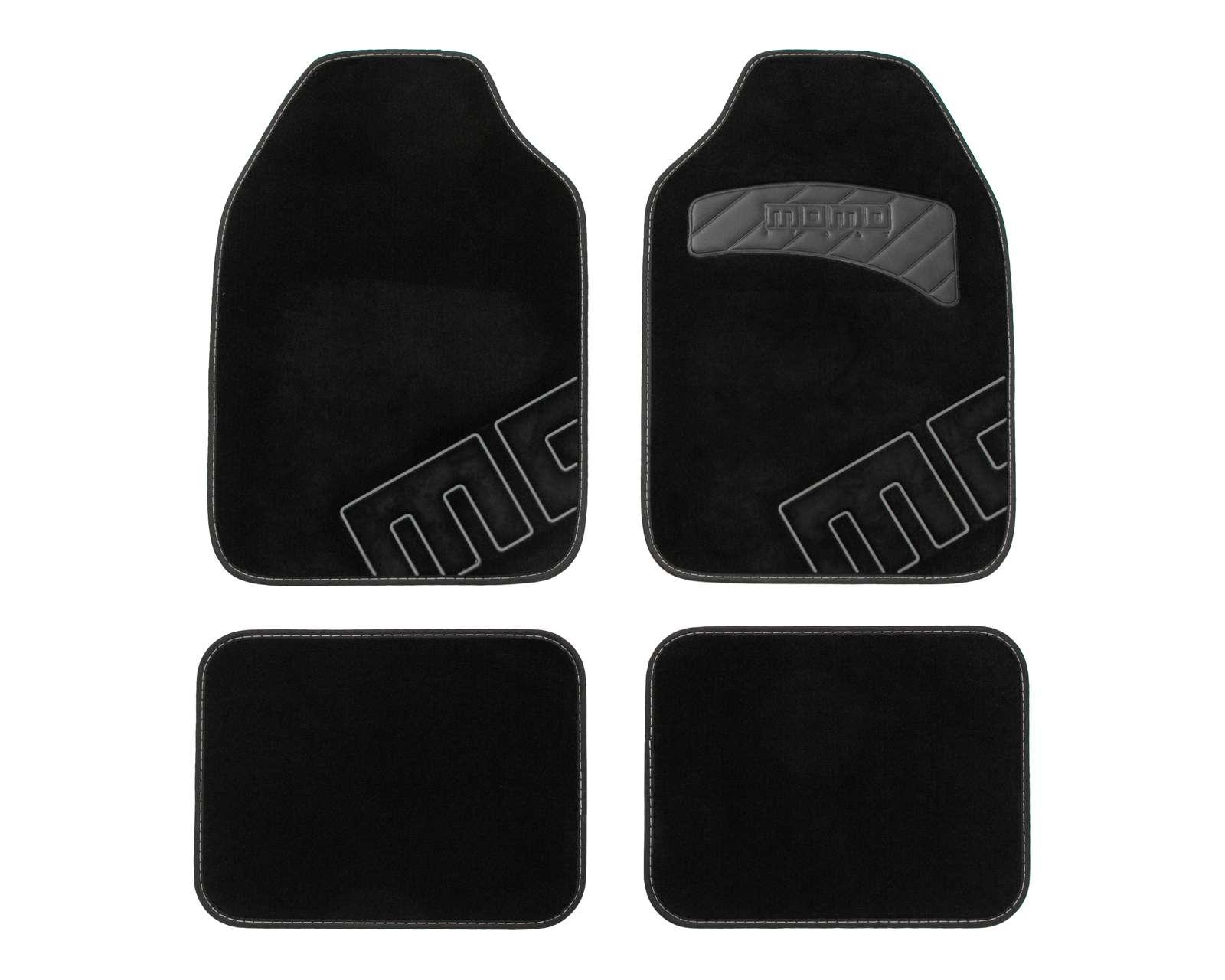 Tapete para Auto MMECMBG Negro 4 Piezas