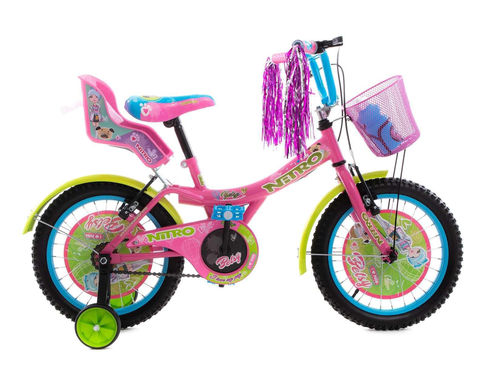 Foto 2 | Foto 2 | Bicicleta Infantil Nitro Betsy 16" Rosa