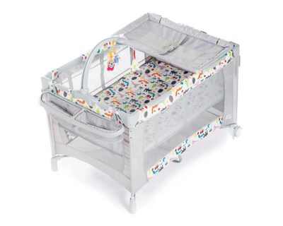 Foto 5 | Foto 5 | Cuna Viajera Baby Colors Happy Forest Blanco