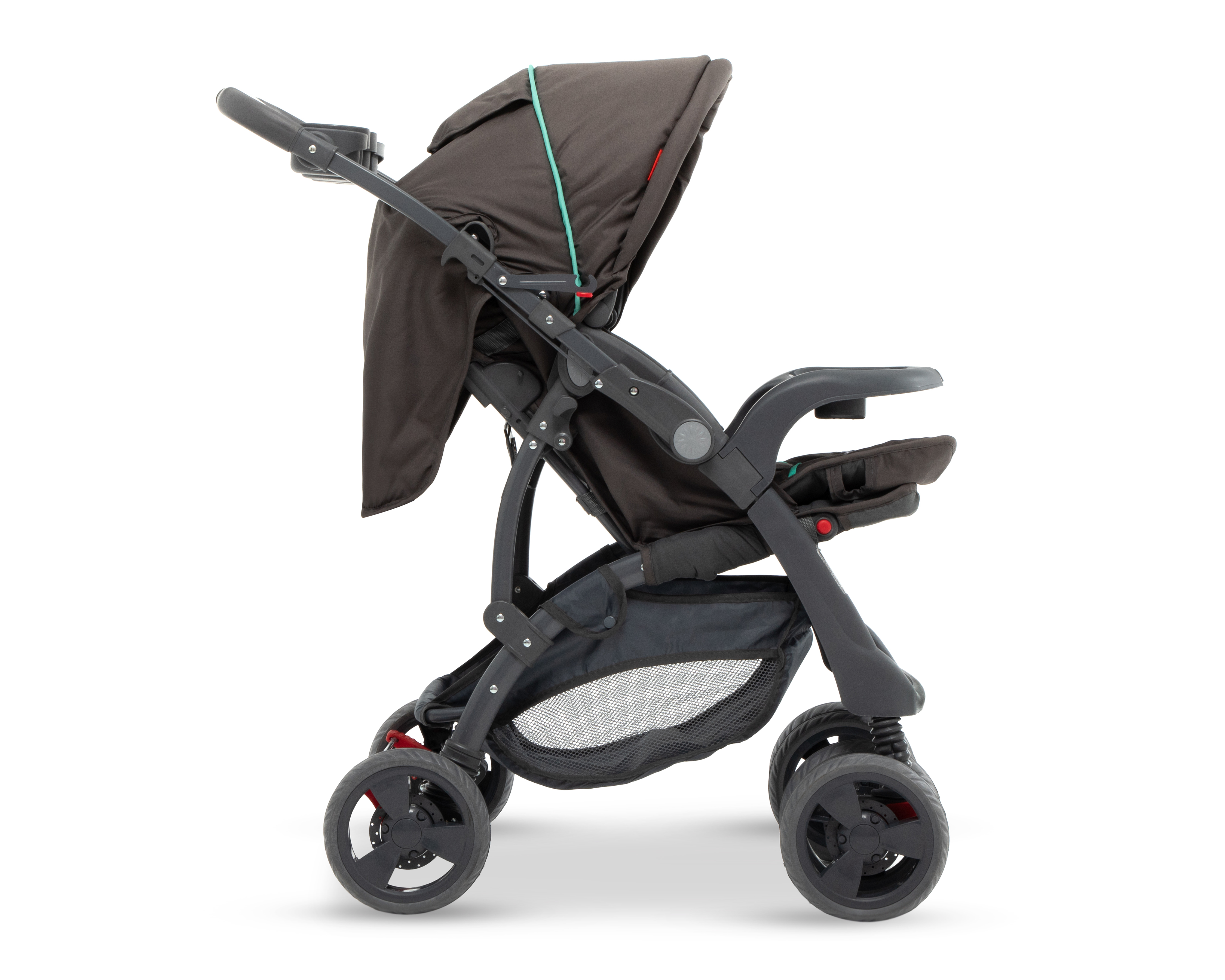 Foto 4 pulgar | Foto 3 | Sistema de Viaje D'Bebe Máxima Gray Reversible Gris