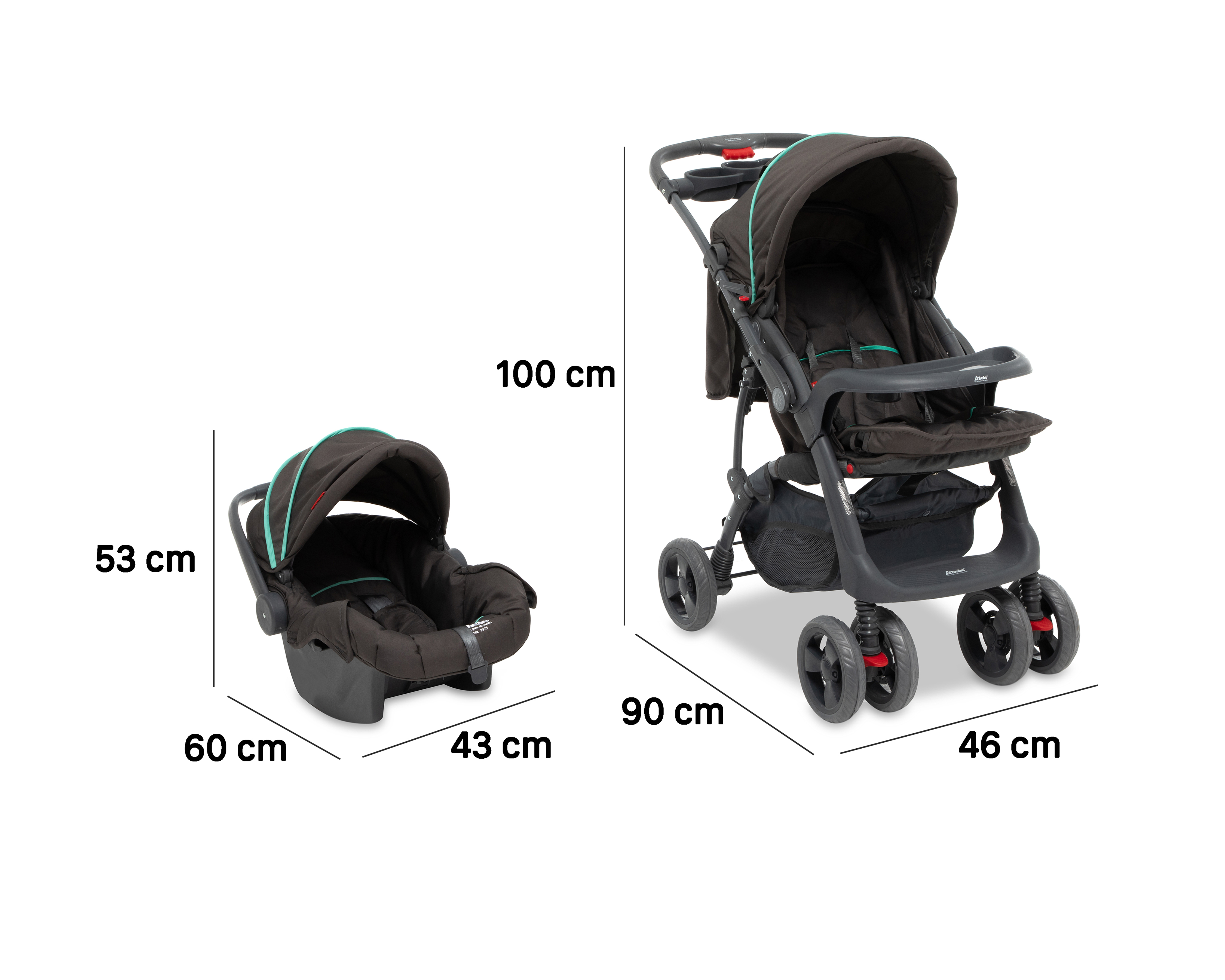 Foto 7 | Foto 7 | Sistema de Viaje D'Bebe Máxima Gray Reversible Gris