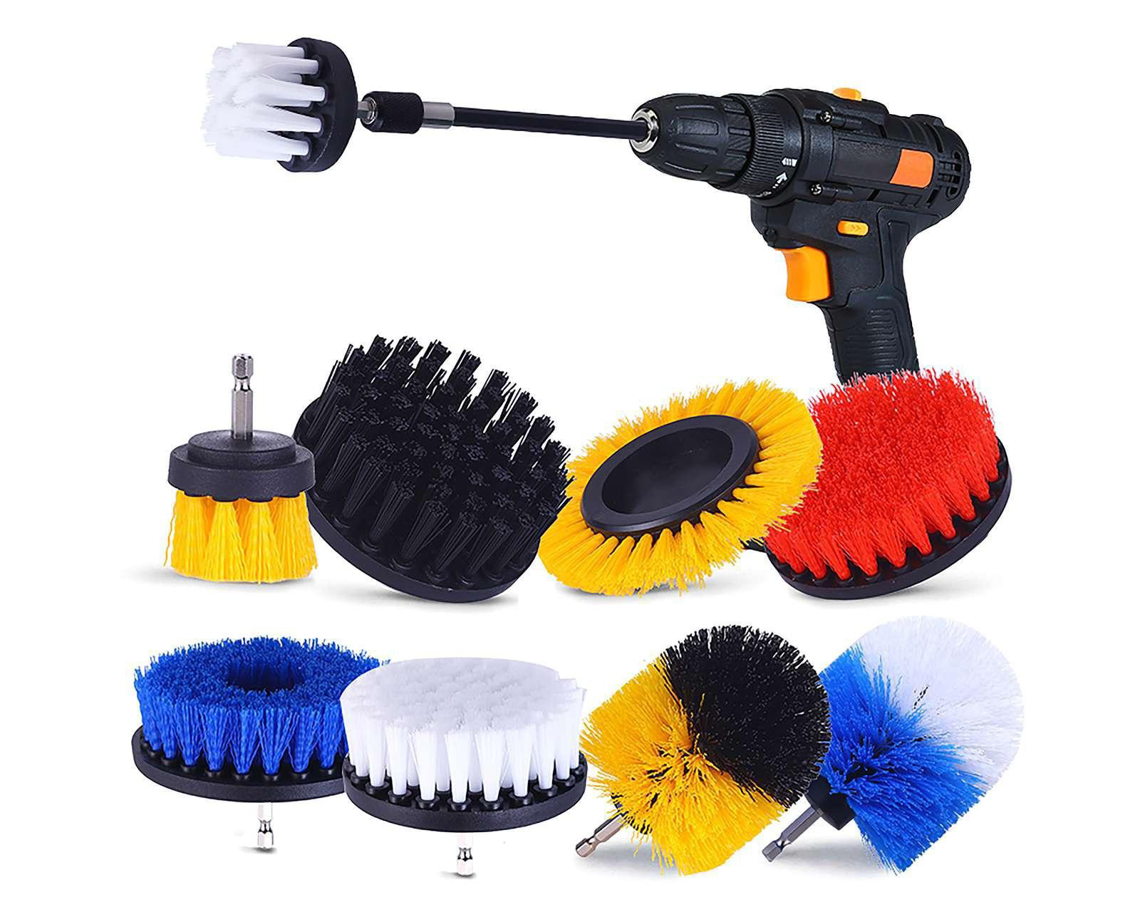 Foto 2 pulgar | Foto 1 | Cepillos de Limpieza para Taladro Starprix 10 Piezas