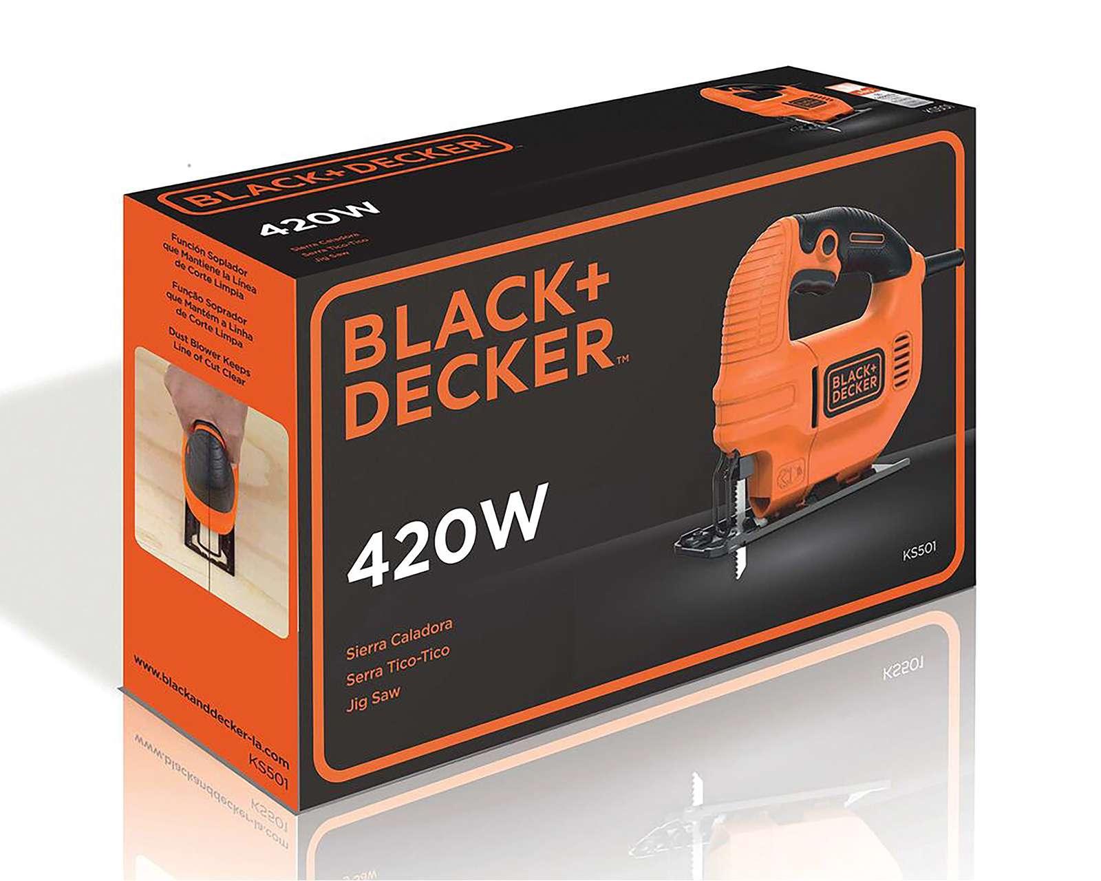 Foto 7 | Foto 7 | Caladora Black+Decker KS501-B3 420 W