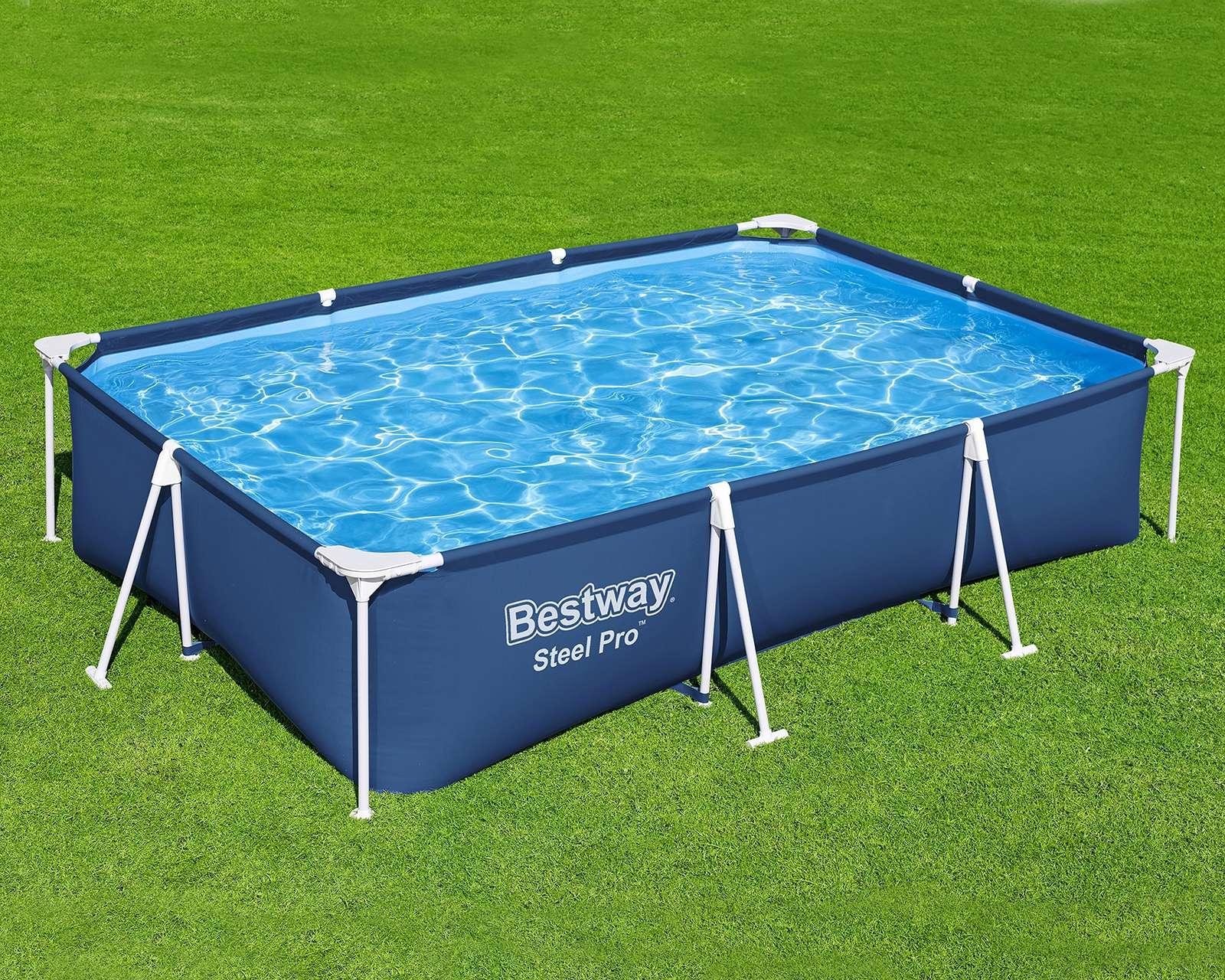 Foto 4 pulgar | Foto 3 | Alberca Rectangular Bestway 3300 L 300 x 201 x 66 cm
