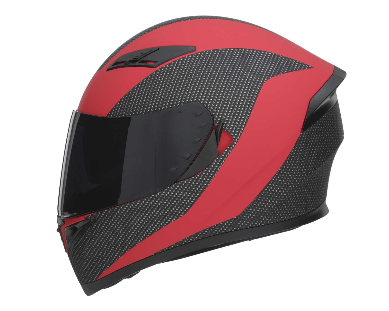 Foto 2 | Foto 2 | Casco para Motociclista Brumm Mediano Rojo