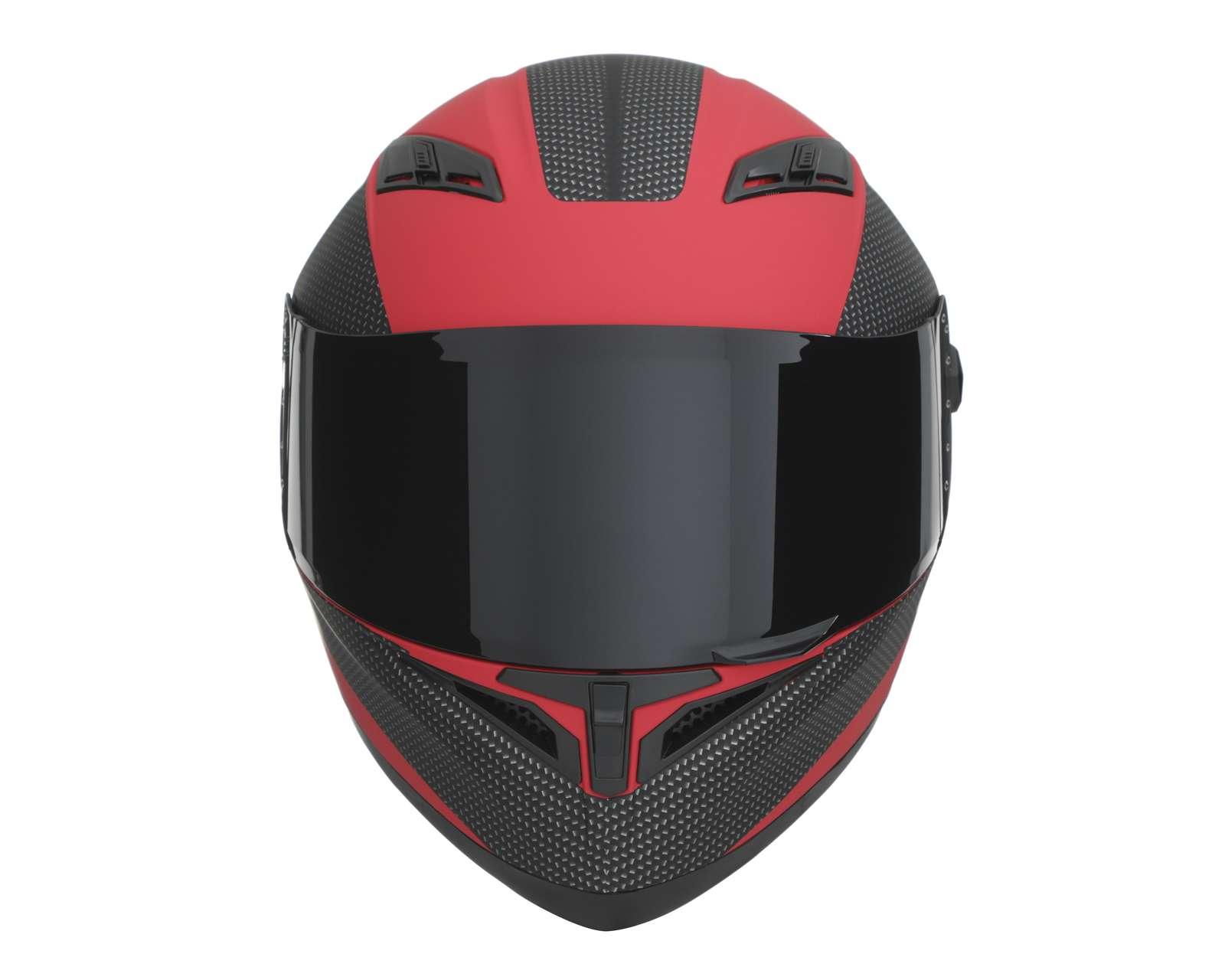 Foto 7 pulgar | Foto 6 | Casco para Motociclista Brumm Mediano Rojo