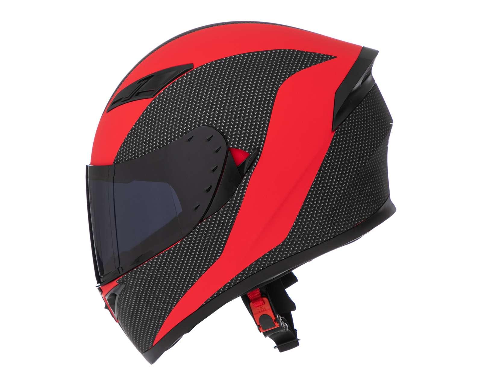 Foto 2 | Foto 2 | Casco para Motociclista Brumm Extragrande Rojo