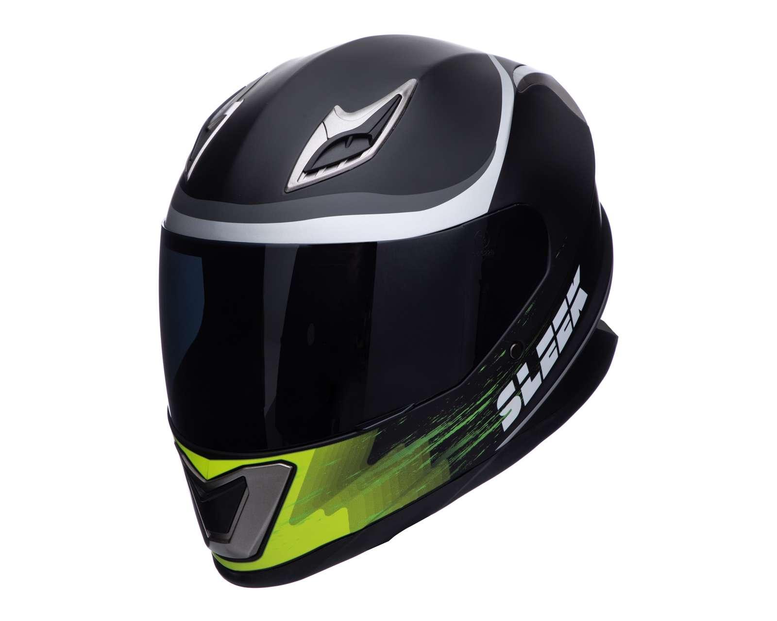 Foto 1 | Foto 1 | Casco para Motociclista Sleek Extragrande Verde