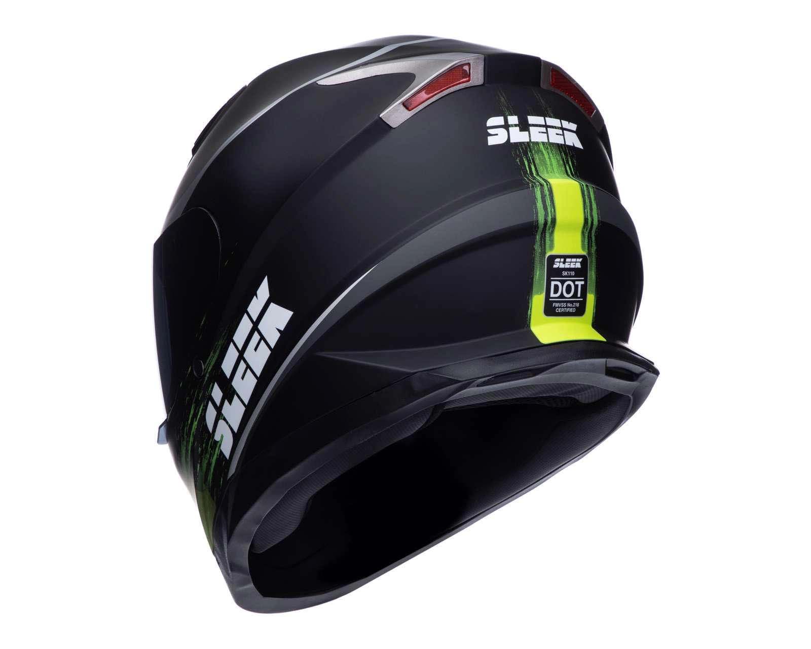 Foto 3 | Foto 3 | Casco para Motociclista Sleek Extragrande Verde