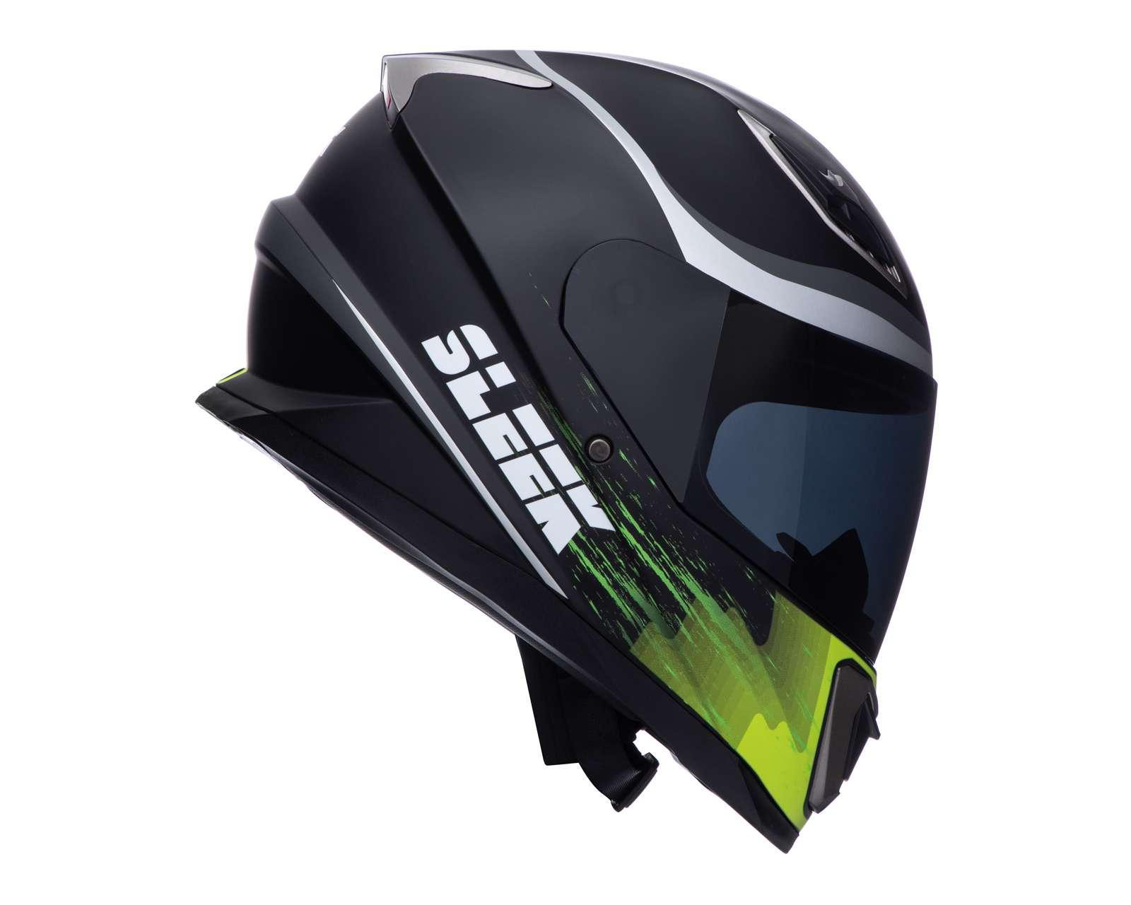 Foto 5 | Foto 5 | Casco para Motociclista Sleek Extragrande Verde