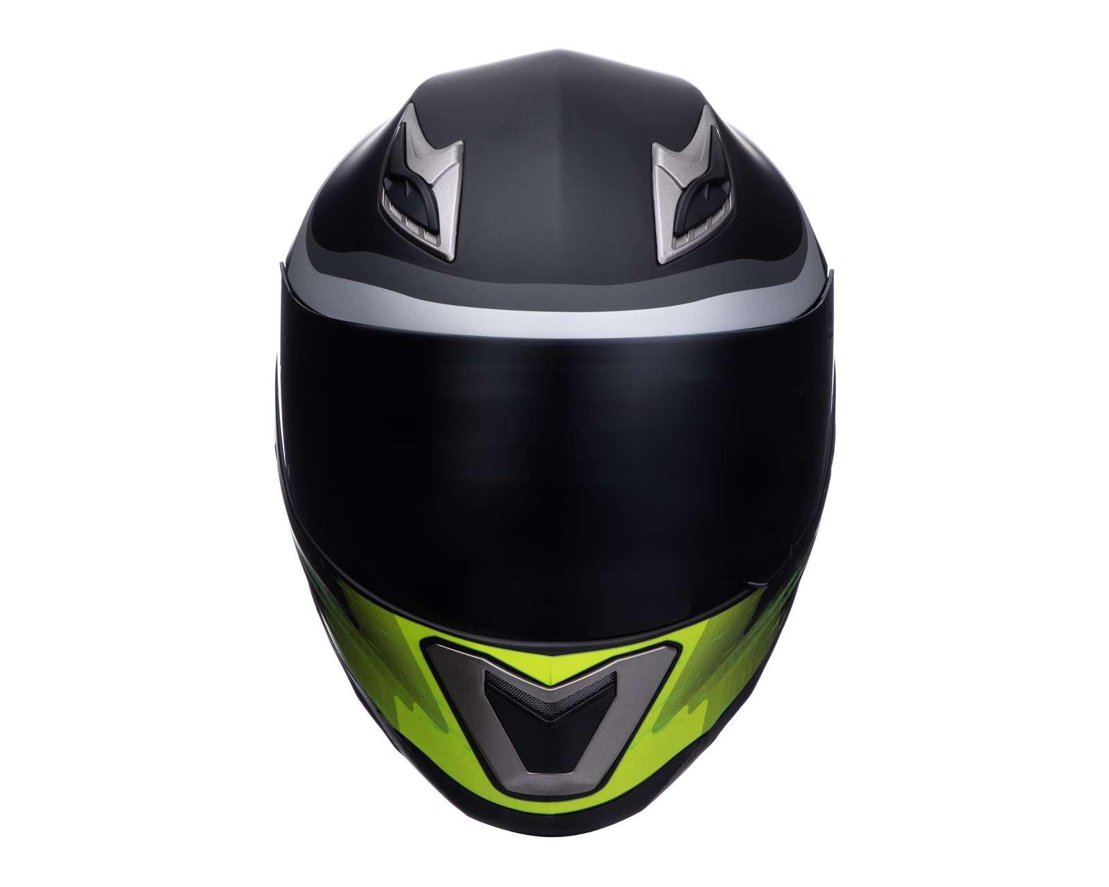 Foto 6 | Foto 6 | Casco para Motociclista Sleek Extragrande Verde