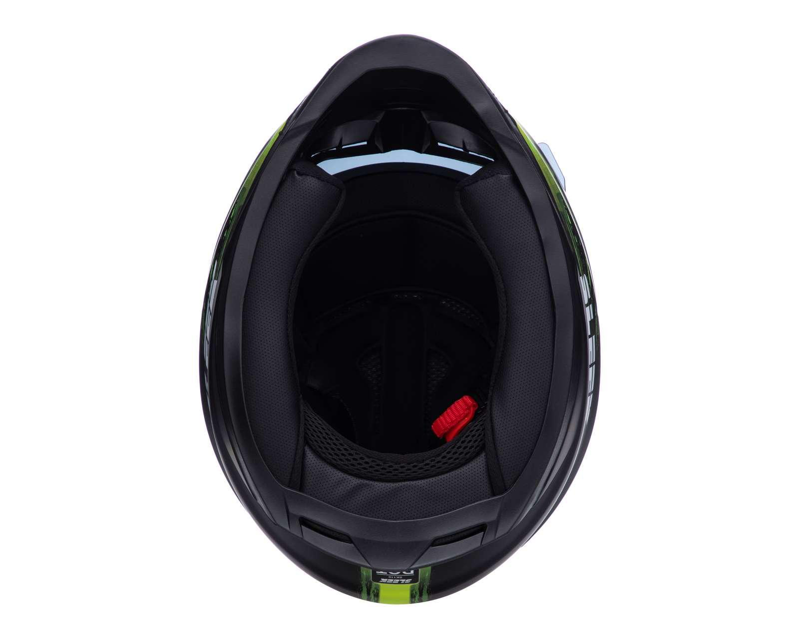 Foto 8 pulgar | Foto 7 | Casco para Motociclista Sleek Extragrande Verde