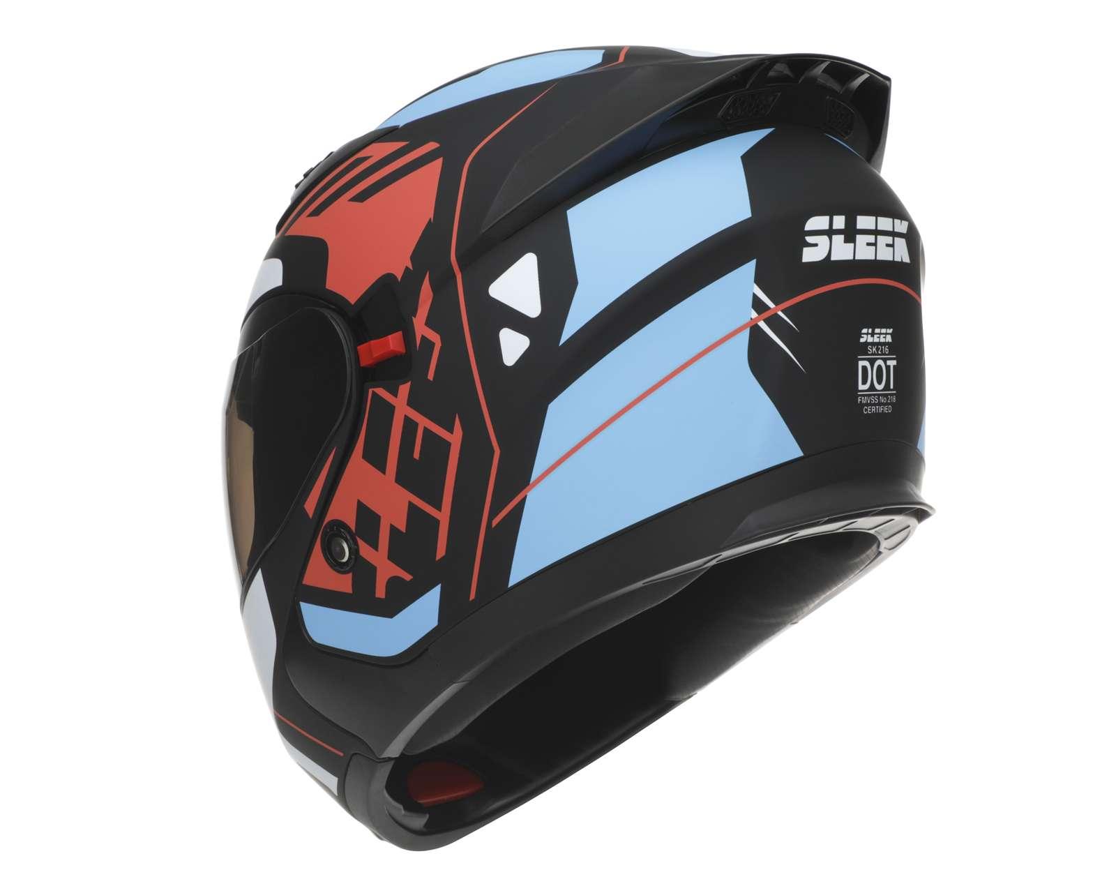 Foto 3 | Foto 3 | Casco para Motociclista Sleek Extragrande Multicolor