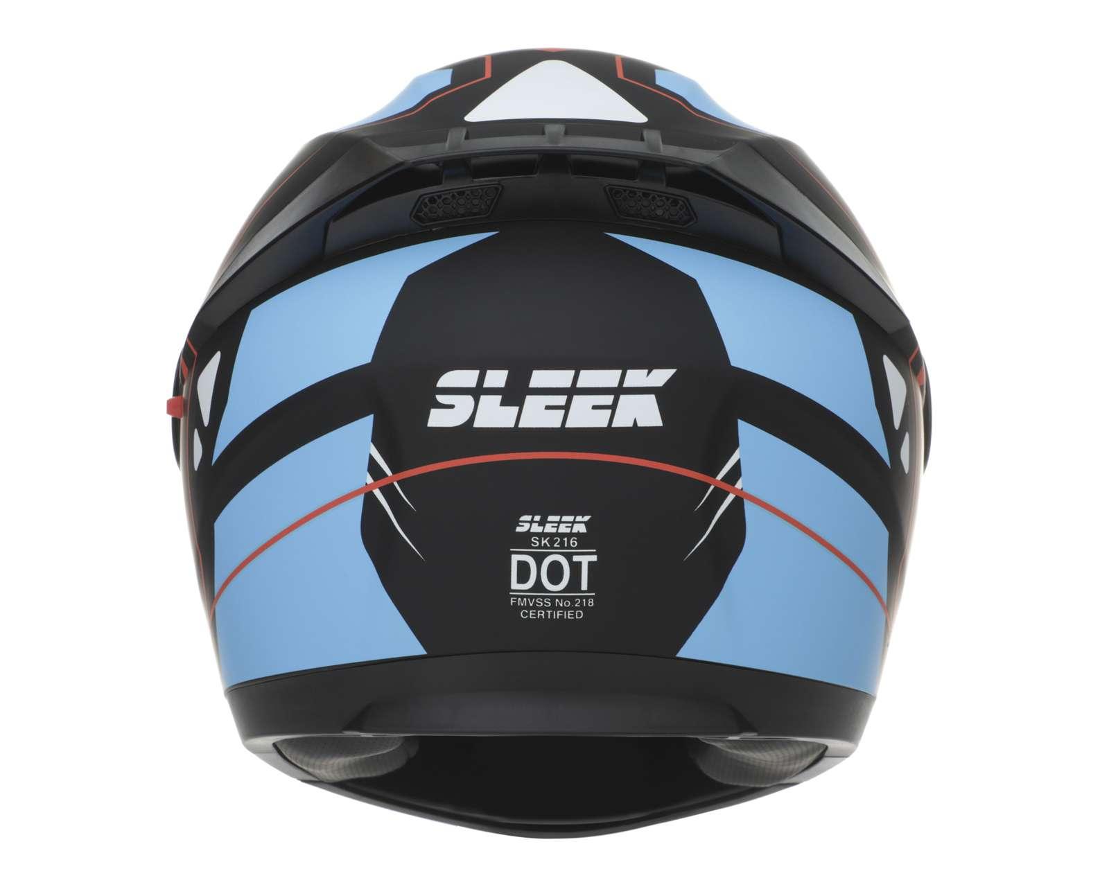 Foto 5 pulgar | Foto 4 | Casco para Motociclista Sleek Extragrande Multicolor