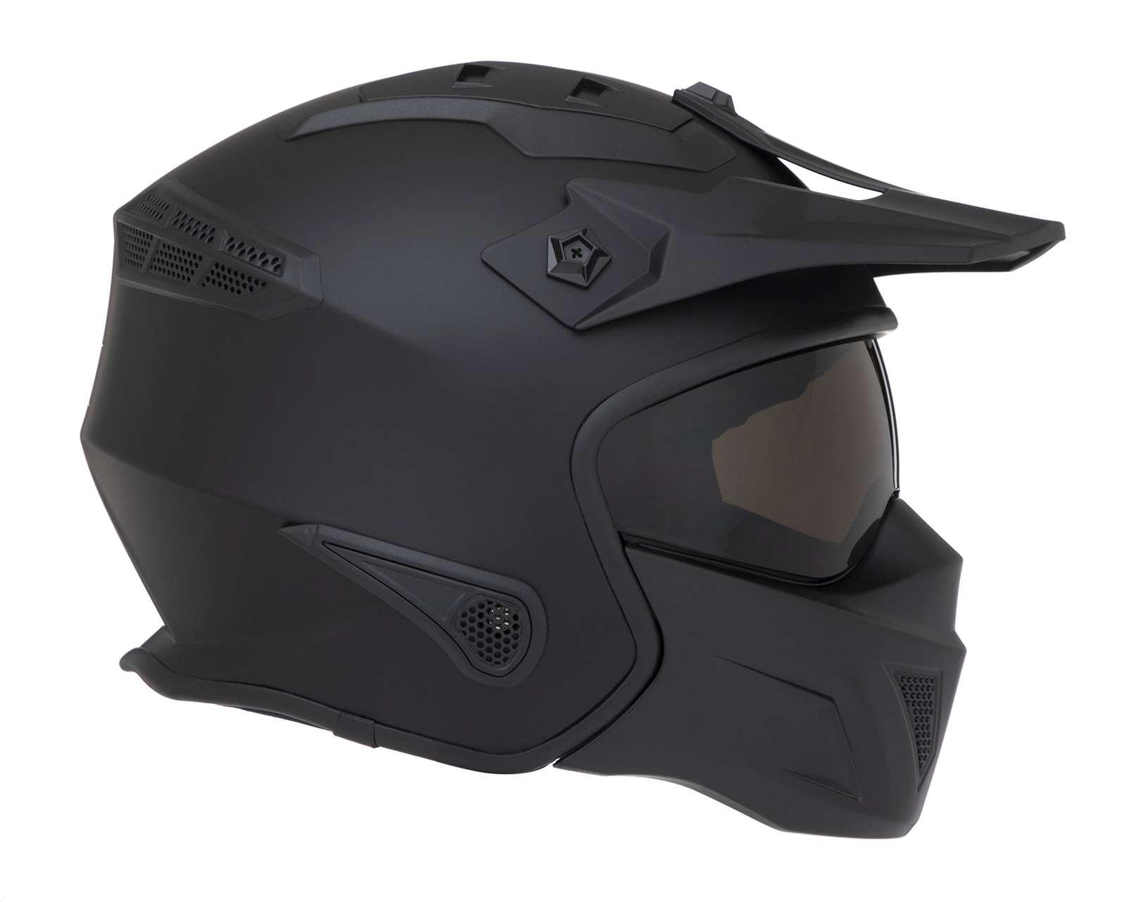Foto 4 | Foto 4 | Casco para Motociclista Brumm Extragrande Negro