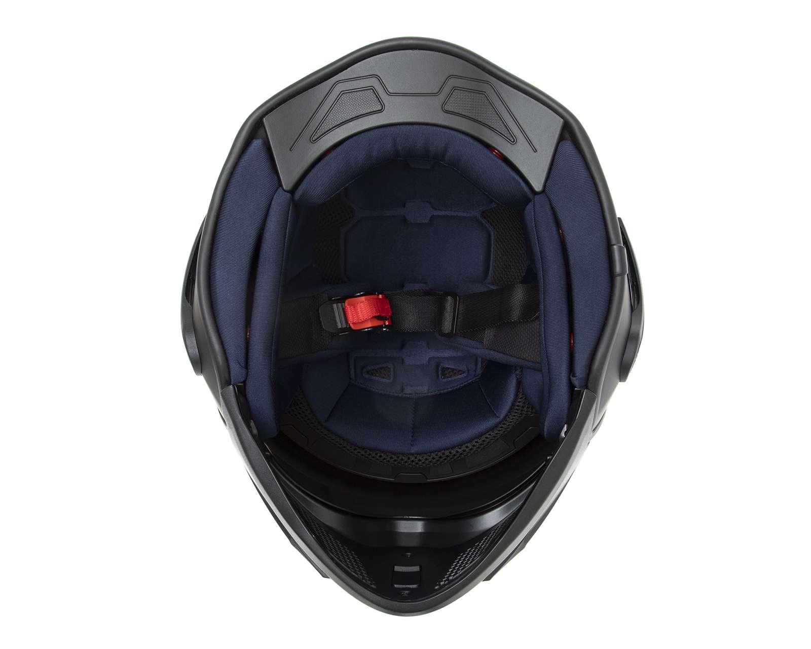 Foto 6 | Foto 6 | Casco para Motociclista Brumm Extragrande Negro