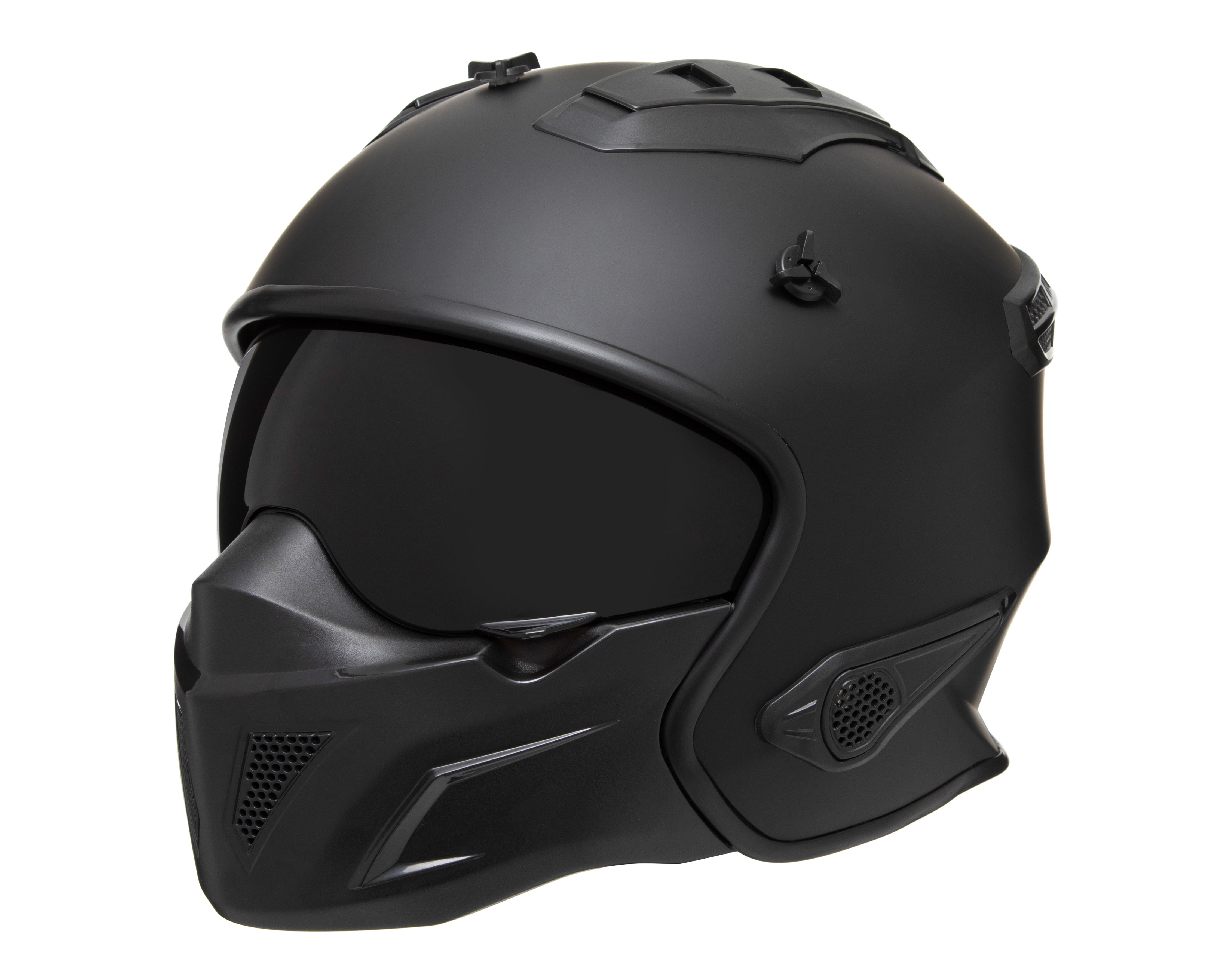 Foto 9 pulgar | Foto 8 | Casco para Motociclista Brumm Extragrande Negro