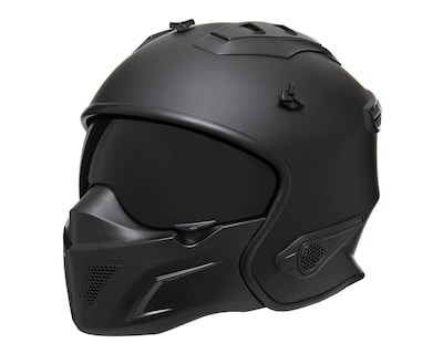 Foto 8 | Foto 8 | Casco para Motociclista Brumm Grande Negro