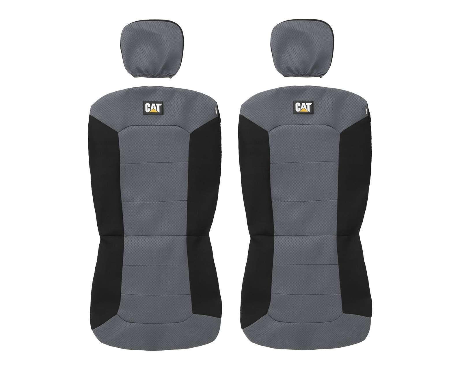 Foto 2 | Foto 2 | Cubreasientos Caterpillar para Camioneta CASC-1284-GR 2 Piezas