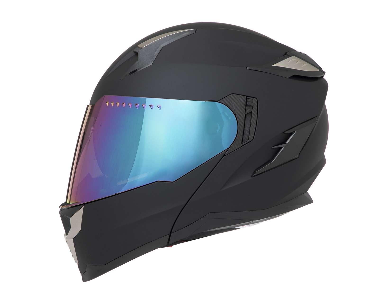 Foto 3 pulgar | Foto 2 | Casco para Motociclista Brumm Grande Negro