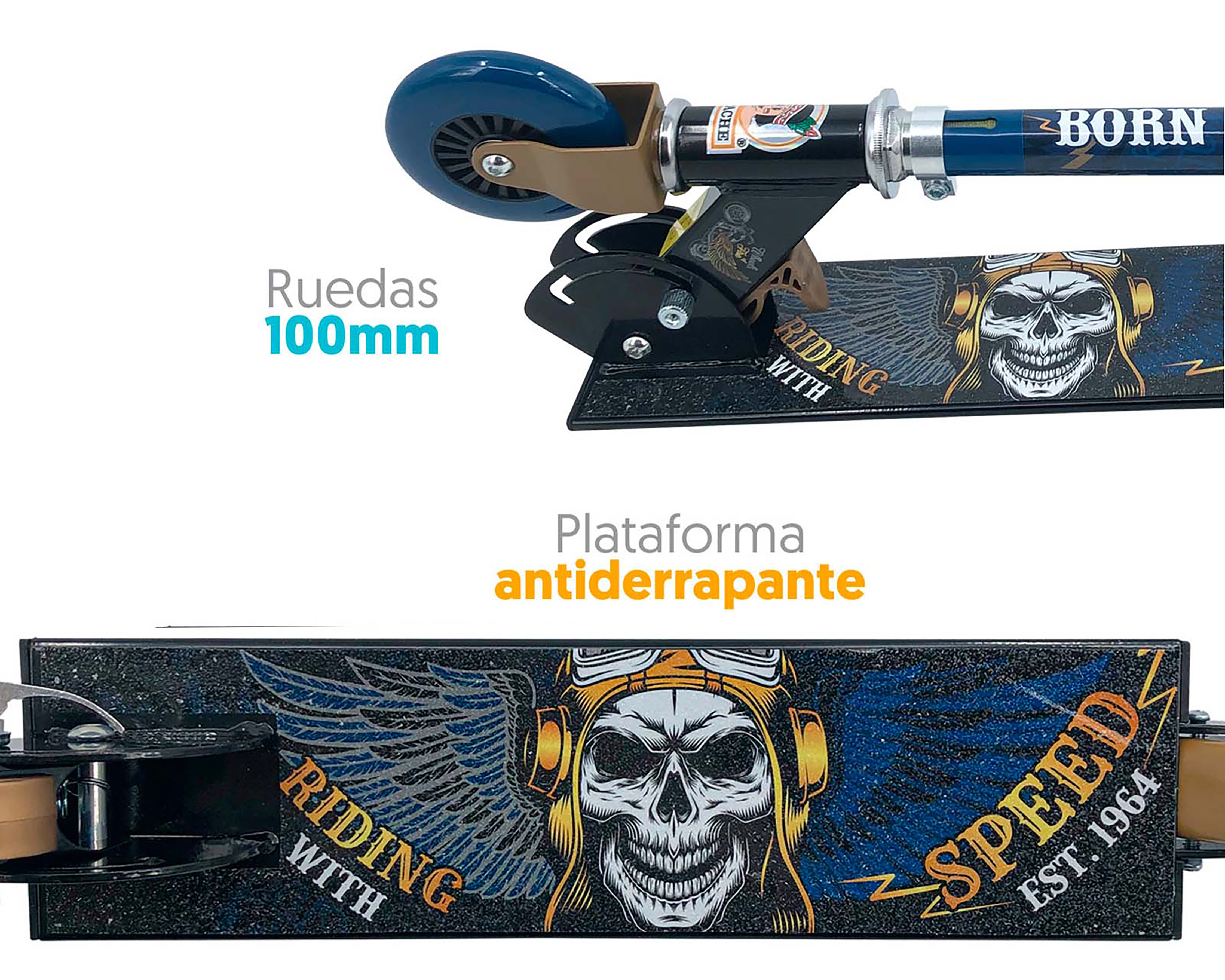 Foto 5 pulgar | Foto 4 | Scooter Flying Wheels Renegade R-SFWR Plegable