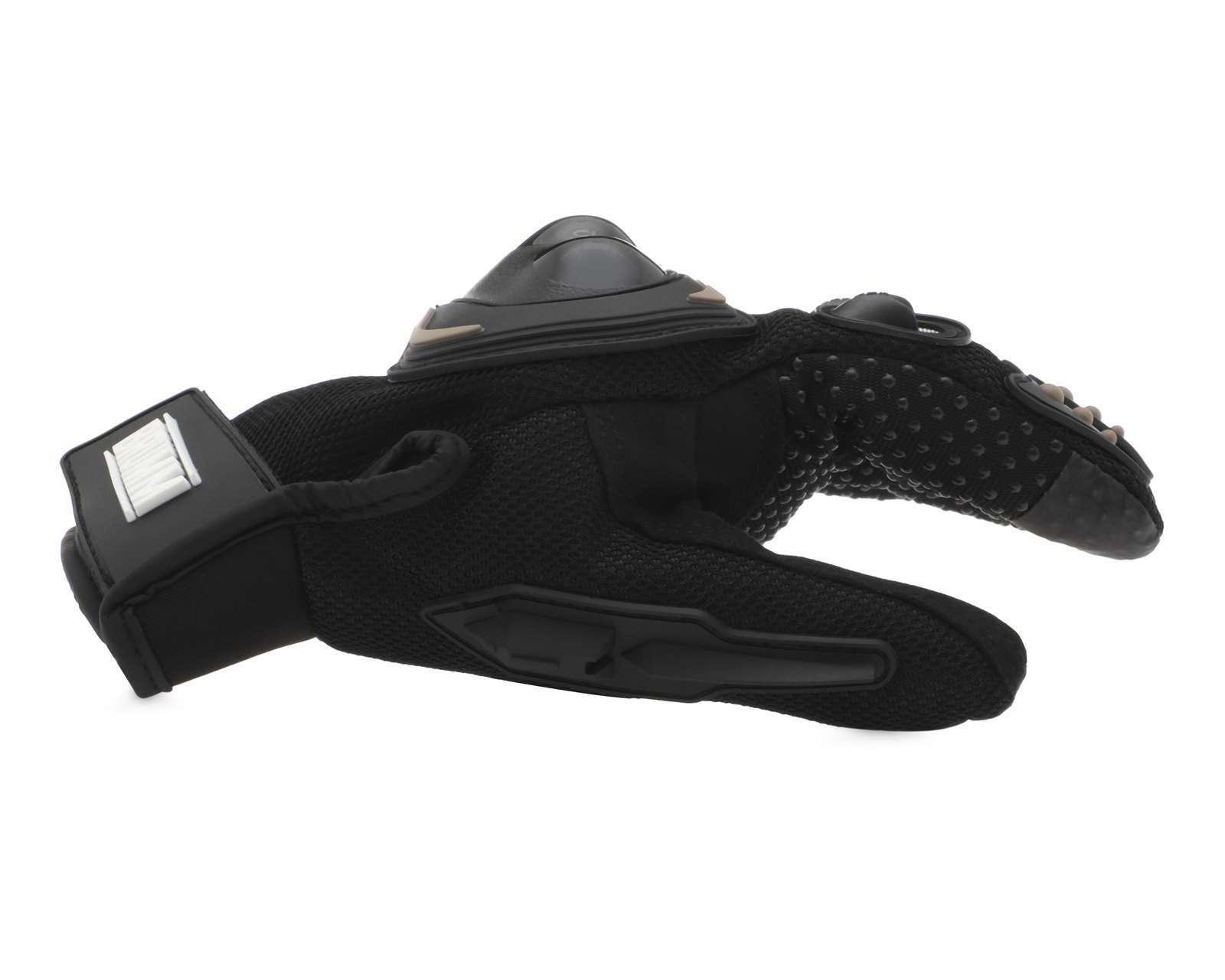 Foto 5 pulgar | Foto 4 | Guantes para Motociclista Brumm Negros Extragrande