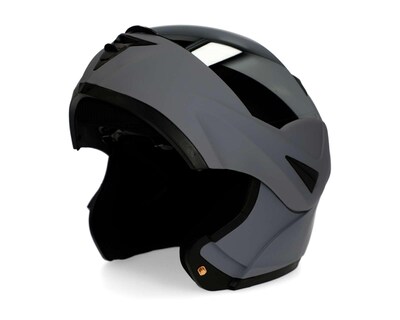 Foto 1 | Foto 1 | Casco para Motociclista Sleek Extragrande Gris