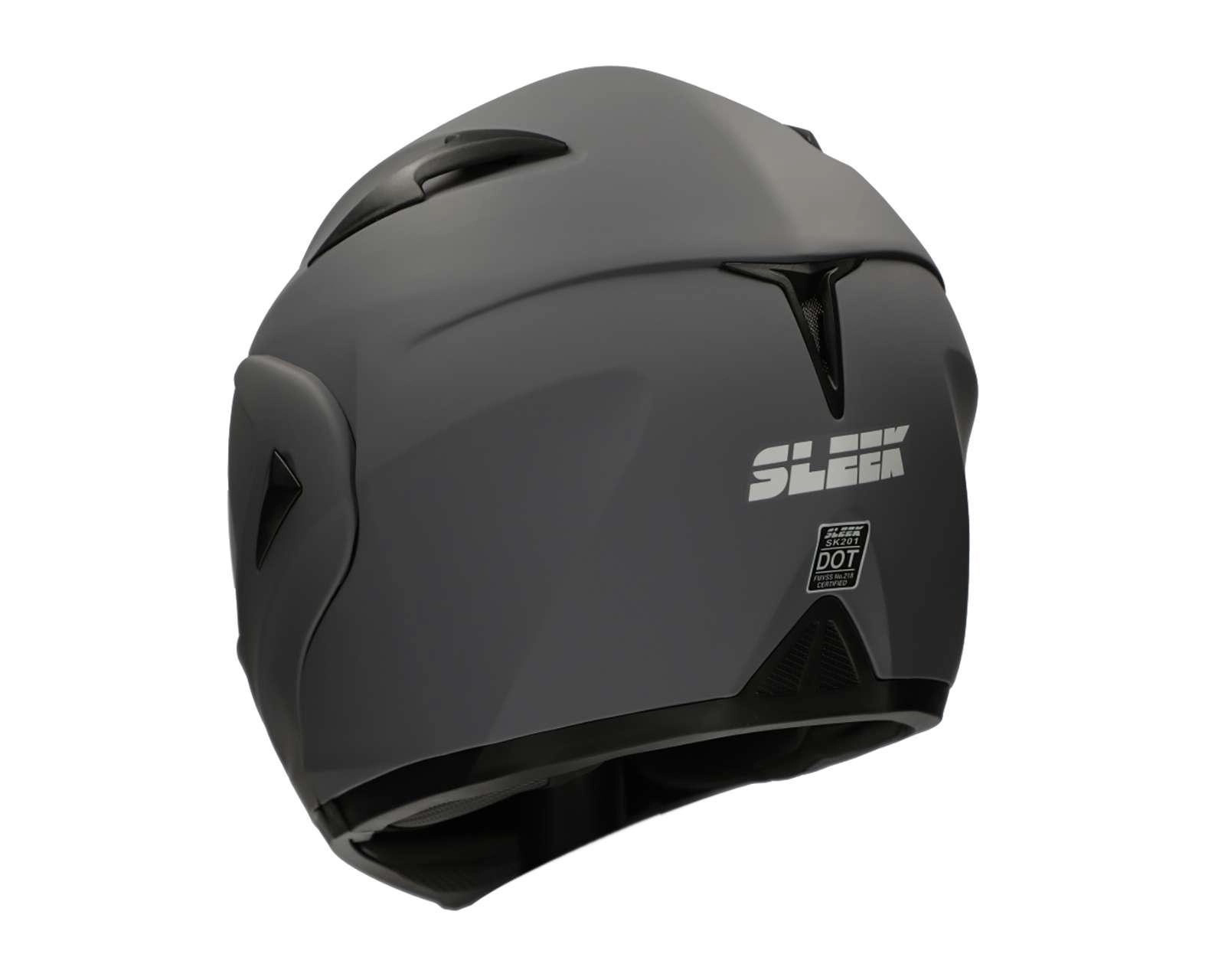 Foto 4 | Foto 4 | Casco para Motociclista Sleek Grande Gris