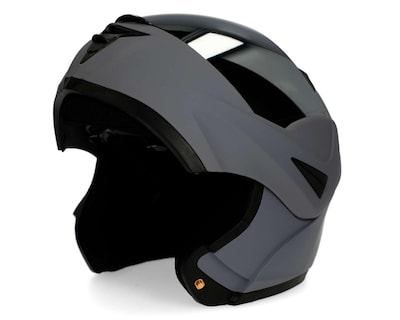 Foto 1 | Foto 1 | Casco para Motociclista Sleek Mediano Gris