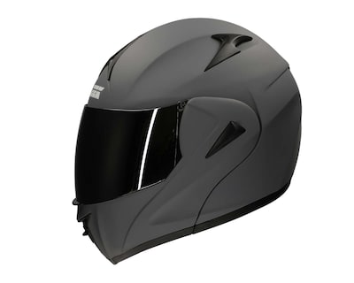 Foto 3 | Foto 3 | Casco para Motociclista Sleek Mediano Gris