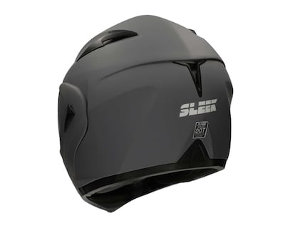 Foto 4 | Foto 4 | Casco para Motociclista Sleek Mediano Gris