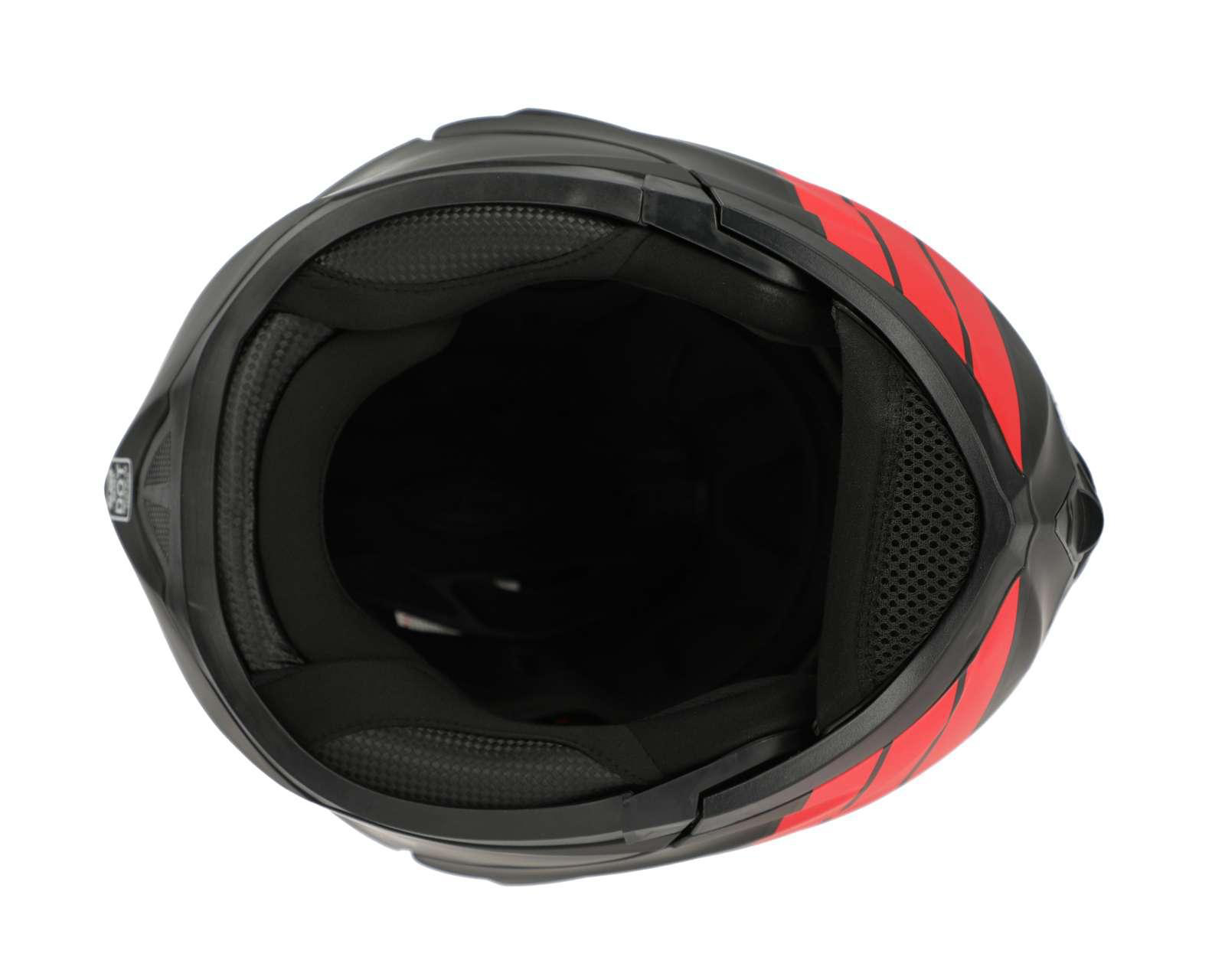 Foto 8 | Foto 8 | Casco para Motociclista Sleek Extragrande Negro
