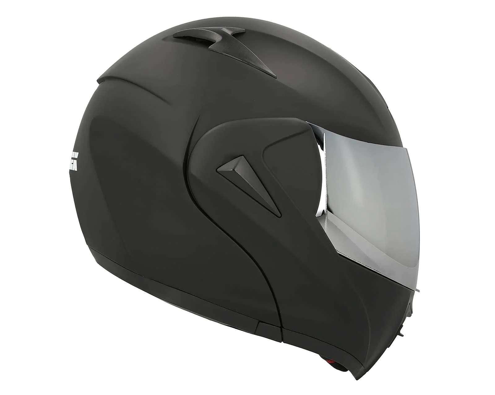 Foto 5 | Foto 5 | Casco para Motociclista Sleek Grande Doble Visor Negro