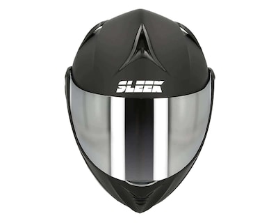 Foto 6 | Foto 6 | Casco para Motociclista Sleek Grande Doble Visor Negro