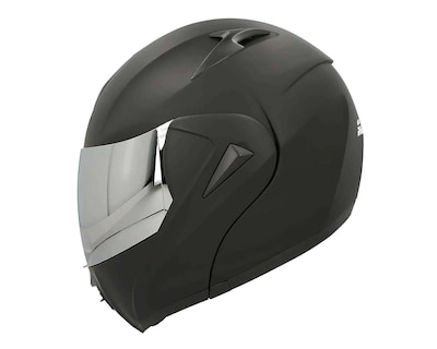 Foto 2 | Foto 2 | Casco para Motociclista Sleek Extragrande Doble Visor Negro