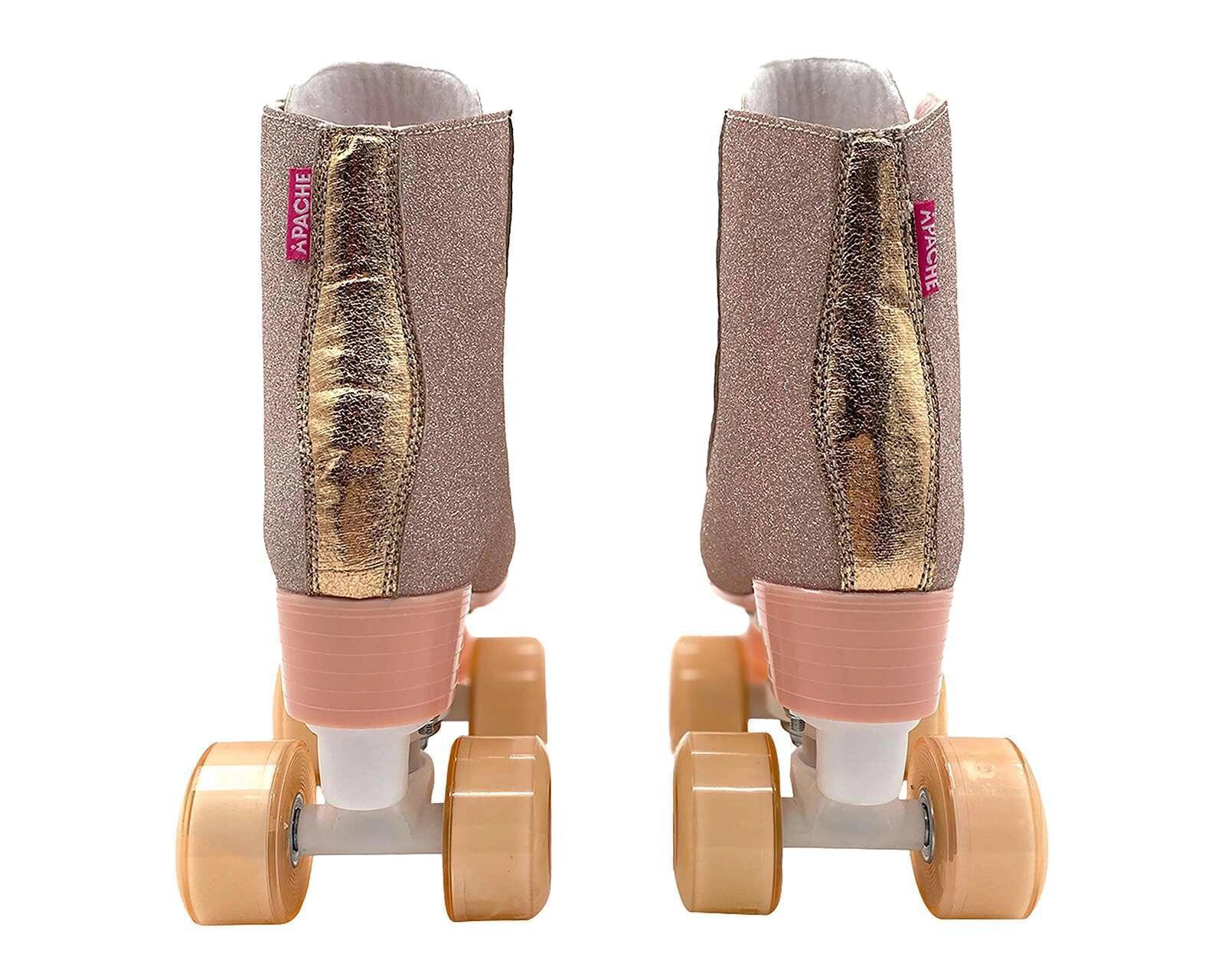 Foto 4 pulgar | Foto 3 | Patines Apache Pompón Rosa Talla 25